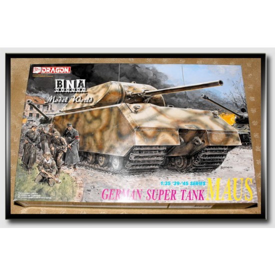 Dragon Models 1/35 German Super Tank Maus 6007 for sale online
