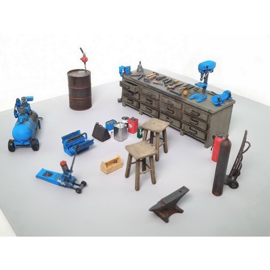 1/35 Workshop Scenery Accessories 1/35 Workshop Scenery Accessories