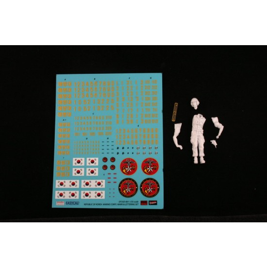 1/35 R.O.K Marine Decals (EasyCal) & Tank Crew set 1/35 R.O.K Marine Decals (EasyCal) & Tank Crew set