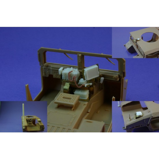 1/35 Modern US AFV FBCB-BTF System Detail kit (Resin+PE+Metal parts+Wire) 1/35 Modern US AFV FBCB-BTF System Detail kit (Resin+PE+Metal parts+Wire)