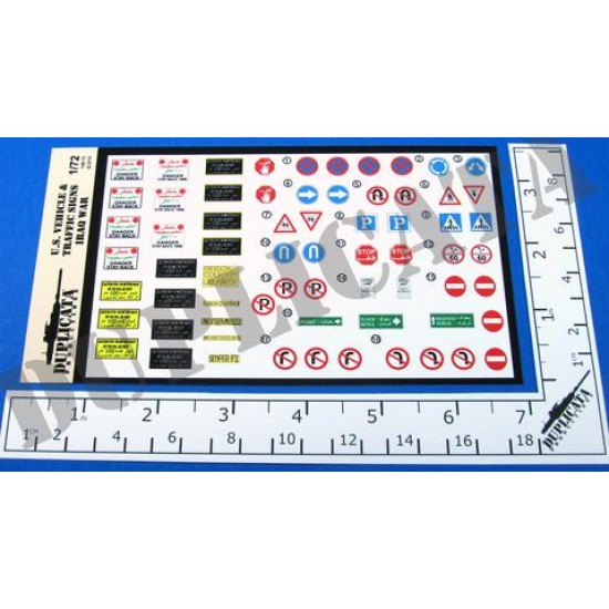1/72 Iraq War Vehicle / Traffic Signs 1/72 Iraq War Vehicle / Traffic Signs