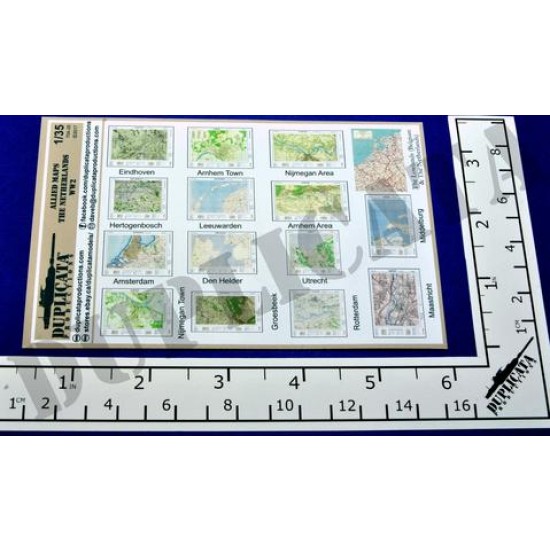 1/35 WWII Allied Netherlands Maps 1/35 WWII Allied Netherlands Maps
