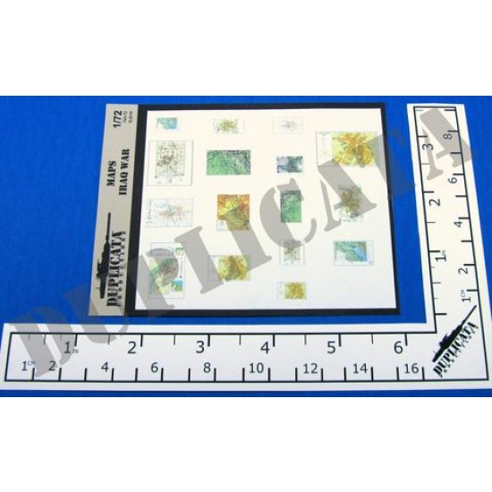 1/72 Iraq War Maps 1/72 Iraq War Maps