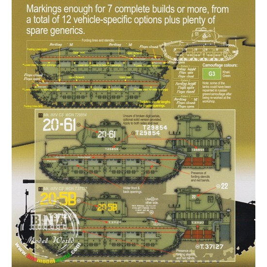 Decals for 1/35 Soviet Lend-Lease Matildas Decals for 1/35 Soviet Lend-Lease Matildas