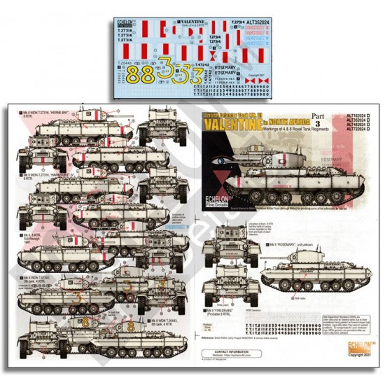 Decals for 1/35 Valentines in North Africa Pt 3 Decals for 1/35 Valentines in North Africa Pt 3