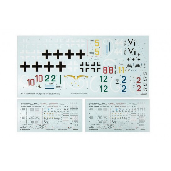 1/48 WILDE SAU Episode 2: Saudammerung WWII German Bf 109G-10 & G-14/AS [Limited Edition]
