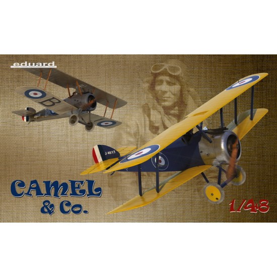1/48 BIGGLES & Co. WWI British Sopwith F.1 Camel [Limited Edition]