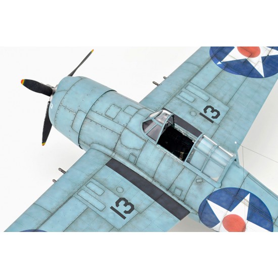 1/48 Midway Dual Combo: US Carrier Based Fighter F4F-3 & F4F-4 Wildcat [Limited Edition]
