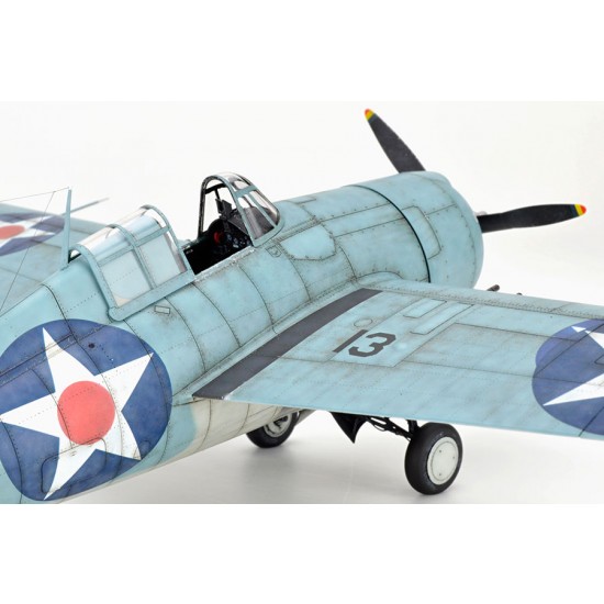 1/48 Midway Dual Combo: US Carrier Based Fighter F4F-3 & F4F-4 Wildcat [Limited Edition]