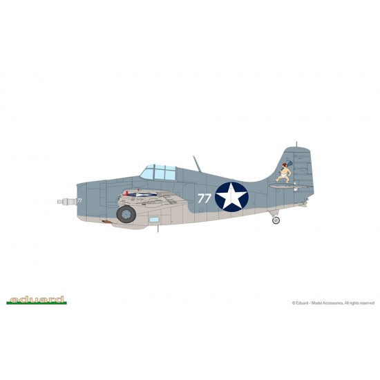 1/48 Guadalcanal Dual Combo: US F4F-4 Wildcat Early and Late [Limited Edition]