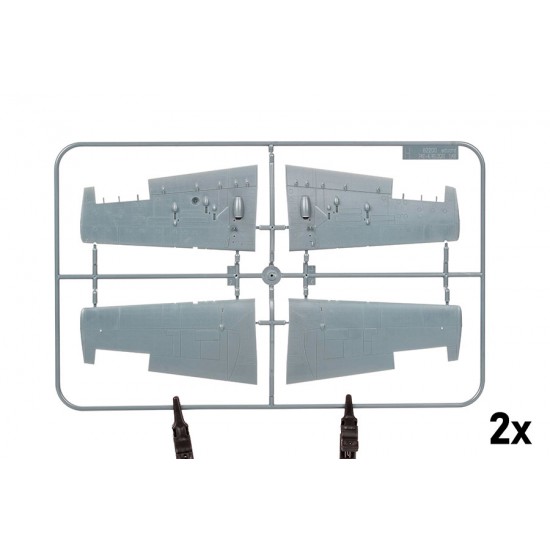 1/48 Guadalcanal Dual Combo: US F4F-4 Wildcat Early and Late [Limited Edition]