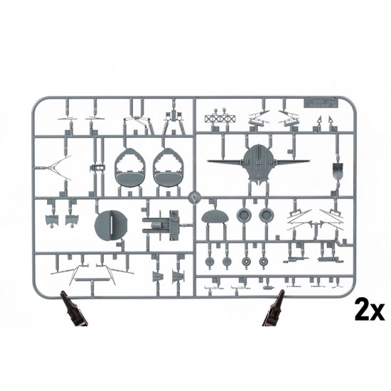 1/48 Guadalcanal Dual Combo: US F4F-4 Wildcat Early and Late [Limited Edition]