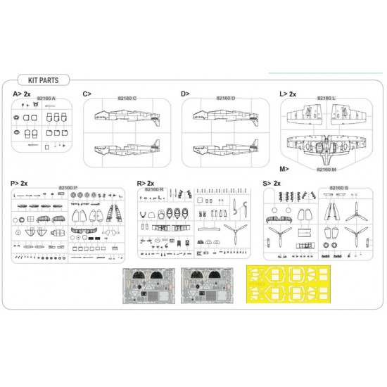 1/48 British Spitfire Mk.Vb Fighter They Fought To Rebuild Dual Combo [Limited Edition]