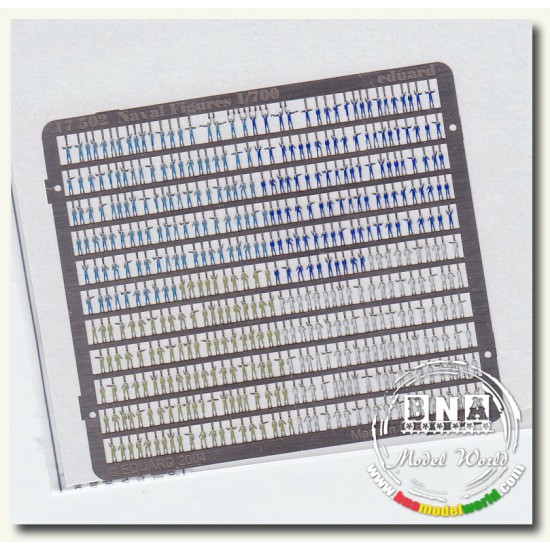 Colour Photo etched set for 1/700 Naval Figures Colour Photo etched set for 1/700 Naval Figures
