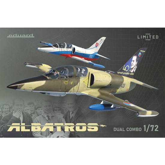 1/72 Albatros Dual Combo: Czechoslovak Subsonic Jet Trainer L-39 Albatros 1/72 Albatros Dual Combo: Czechoslovak Subsonic Jet Trainer L-39 Albatros