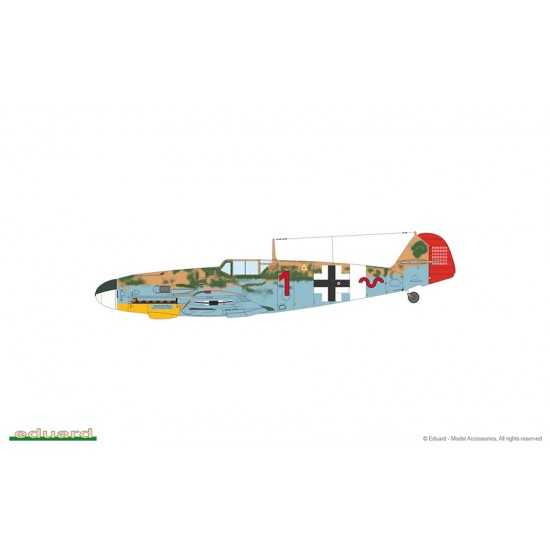 1/72 Wunderschone Neue Maschinen Pt. 2 Dual Combo: Bf 109 G-2/G-4