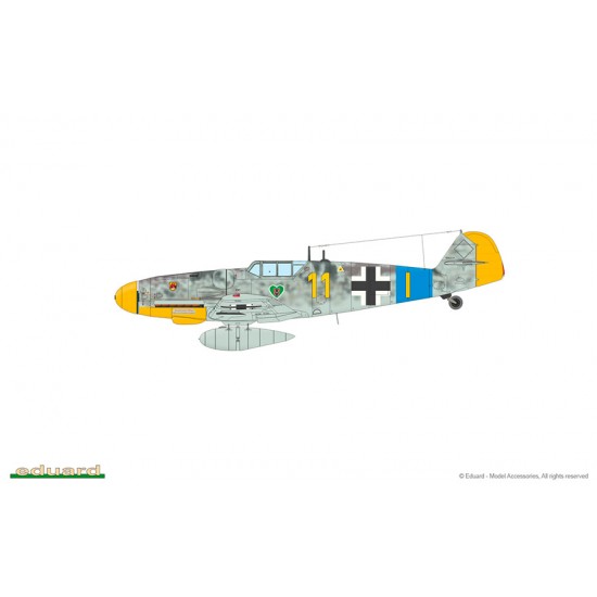1/72 GUSTAV pt.1 - WWII German Bf 109 G-5 and G-6 (DUAL) [Limited edition]