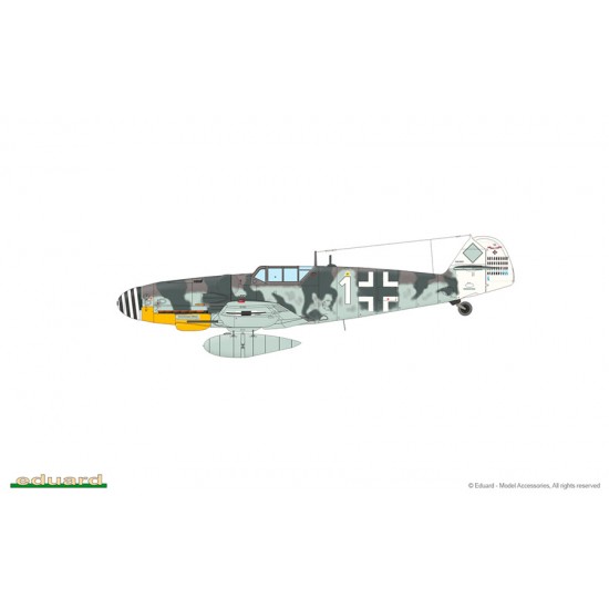 1/72 GUSTAV pt.1 - WWII German Bf 109 G-5 and G-6 (DUAL) [Limited edition]