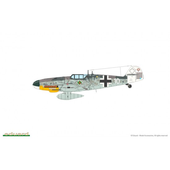 1/72 GUSTAV pt.1 - WWII German Bf 109 G-5 and G-6 (DUAL) [Limited edition]