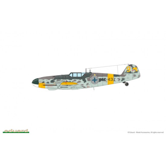 1/72 GUSTAV pt.1 - WWII German Bf 109 G-5 and G-6 (DUAL) [Limited edition]