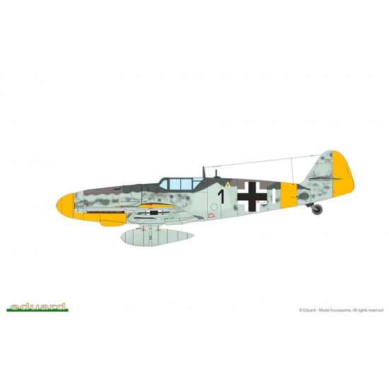 1/72 GUSTAV pt. 2 - German Messerschmitt Bf 109 G-6 Late & G-14 (DUAL COMBO) 1/72 GUSTAV pt. 2 - German Messerschmitt Bf 109 G-6 Late & G-14 (DUAL COMBO)