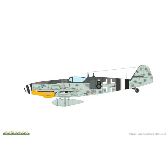 1/72 GUSTAV pt. 2 - German Messerschmitt Bf 109 G-6 Late & G-14 (DUAL COMBO) 1/72 GUSTAV pt. 2 - German Messerschmitt Bf 109 G-6 Late & G-14 (DUAL COMBO)