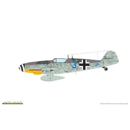 1/72 GUSTAV pt. 2 - German Messerschmitt Bf 109 G-6 Late & G-14 (DUAL COMBO) 1/72 GUSTAV pt. 2 - German Messerschmitt Bf 109 G-6 Late & G-14 (DUAL COMBO)
