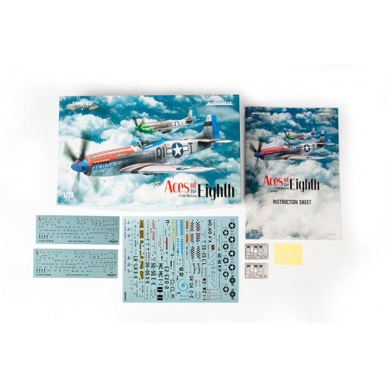 1/72 Aces of The Eighth - US 8th AF P-51D (Dual Combo) [Limited Edition]
