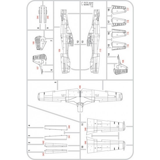 1/72 Aces of The Eighth - US 8th AF P-51D (Dual Combo) [Limited Edition]