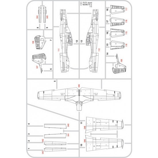 1/72 Aces of The Eighth - US 8th AF P-51D (Dual Combo) [Limited Edition]