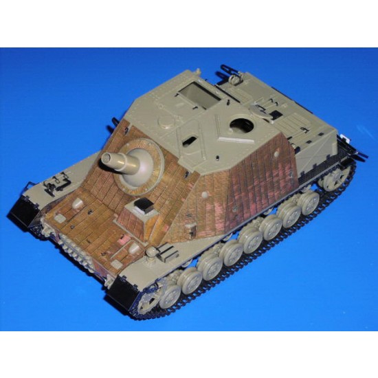 Photo-etched Zimmerit for 1/35 Brummbar for Tamiya kit Photo-etched Zimmerit for 1/35 Brummbar for Tamiya kit