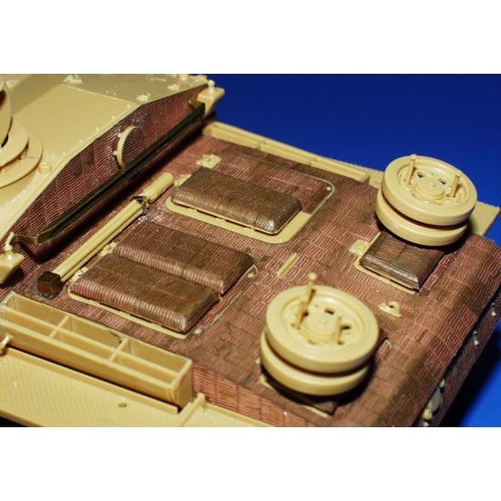 Photo-etched Zimmerit for 1/35 StuG.III Ausf.G for Tamiya kit