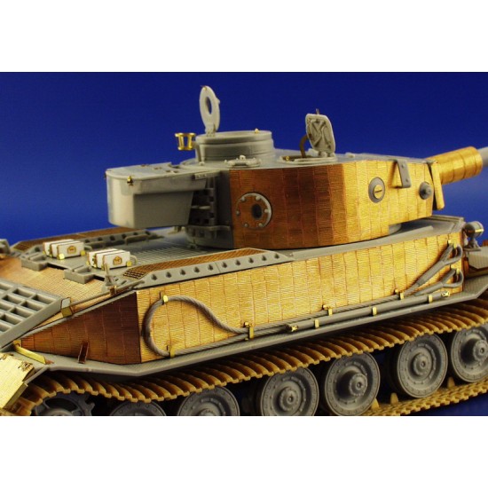 Photo-etched Zimmerit for 1/35 Tiger (P) for Dragon kit
