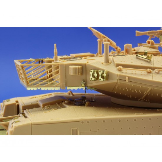 1/35 IDF Merkava Mk.IIID Photo-etched Basket for HobbyBoss kit #82441 1/35 IDF Merkava Mk.IIID Photo-etched Basket for HobbyBoss kit #82441