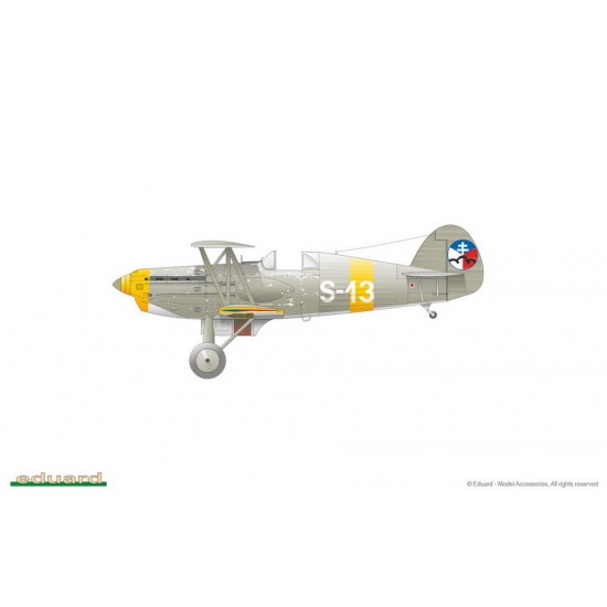 1/144 Super44 - Czechoslovak Fighter Aircraft Avia B.534 IV. Serie 1/144 Super44 - Czechoslovak Fighter Aircraft Avia B.534 IV. Serie