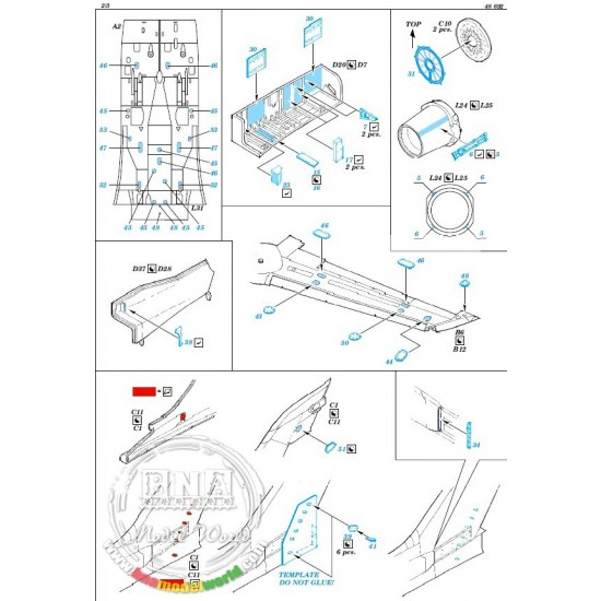1/48 Tornado F.3 Exterior Set for HobbyBoss kit 1/48 Tornado F.3 Exterior Set for HobbyBoss kit