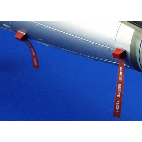 Colour Photoetch for 1/48 Remove Before Flight Colour Photoetch for 1/48 Remove Before Flight