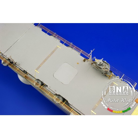 Photo-etched parts for 1/350 Japanese Aircraft Carrier Akagi for Hasegawa Photo-etched parts for 1/350 Japanese Aircraft Carrier Akagi for Hasegawa