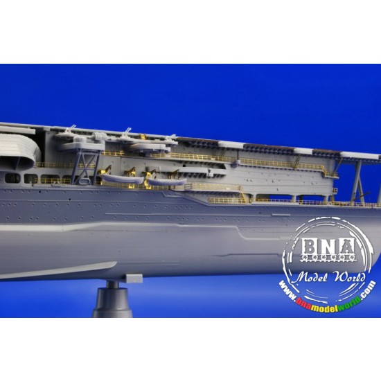 Photo-etched parts for 1/350 Japanese Aircraft Carrier Akagi for Hasegawa Photo-etched parts for 1/350 Japanese Aircraft Carrier Akagi for Hasegawa