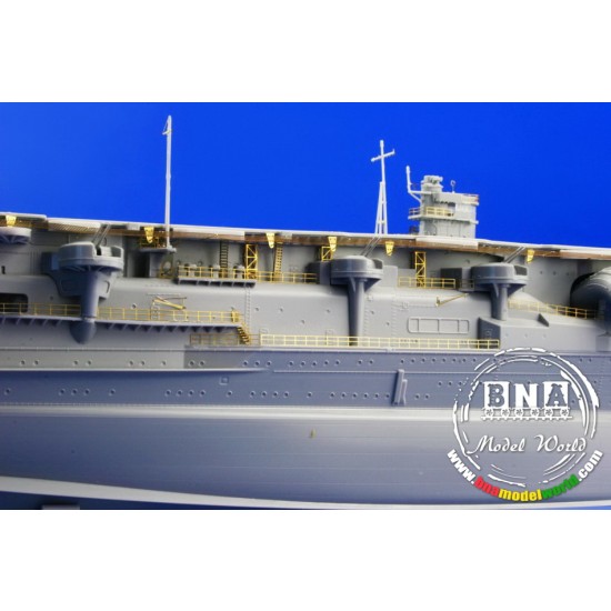 Photo-etched parts for 1/350 Japanese Aircraft Carrier Akagi for Hasegawa Photo-etched parts for 1/350 Japanese Aircraft Carrier Akagi for Hasegawa