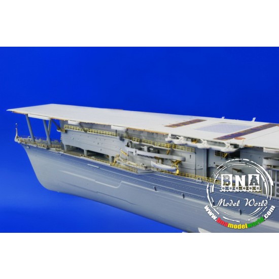 Photo-etched parts for 1/350 Japanese Aircraft Carrier Akagi for Hasegawa Photo-etched parts for 1/350 Japanese Aircraft Carrier Akagi for Hasegawa