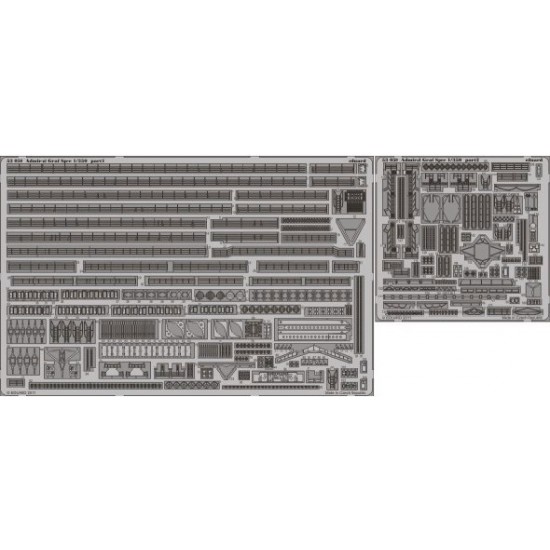 Photo-etched Set for 1/350 Admiral Graf Spee for Academy kit Photo-etched Set for 1/350 Admiral Graf Spee for Academy kit