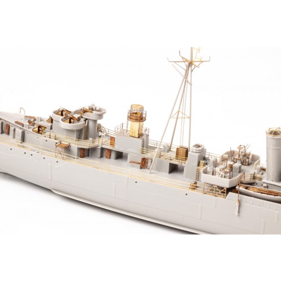 1/350 HMS Colombo Light Cruiser Detail set for Trumpeter kits 1/350 HMS Colombo Light Cruiser Detail set for Trumpeter kits