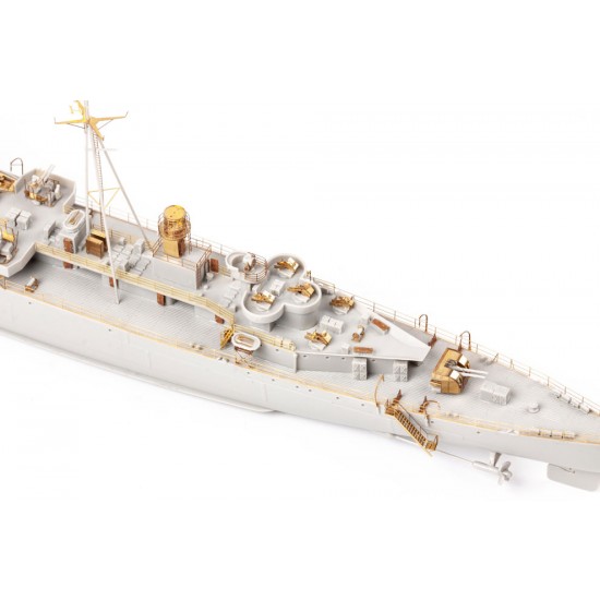 1/350 HMS Colombo Light Cruiser Detail set for Trumpeter kits 1/350 HMS Colombo Light Cruiser Detail set for Trumpeter kits