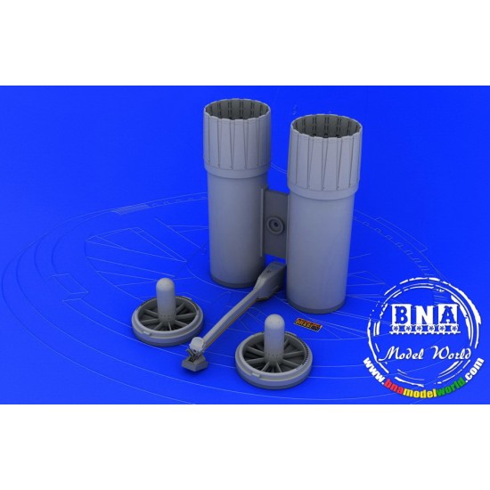 1/32 McDonnell Douglas F-4 Phantom II Exhaust Nozzles USN Late for Tamiya kit 1/32 McDonnell Douglas F-4 Phantom II Exhaust Nozzles USN Late for Tamiya kit