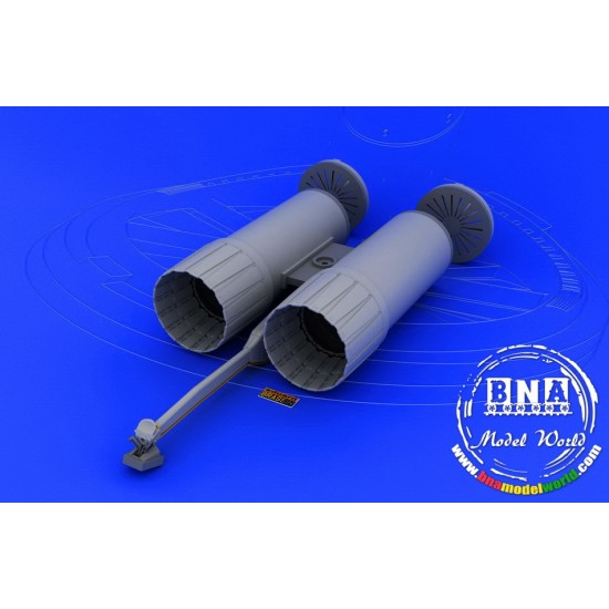 1/32 McDonnell Douglas F-4 Phantom II Exhaust Nozzles USN Late for Tamiya kit 1/32 McDonnell Douglas F-4 Phantom II Exhaust Nozzles USN Late for Tamiya kit