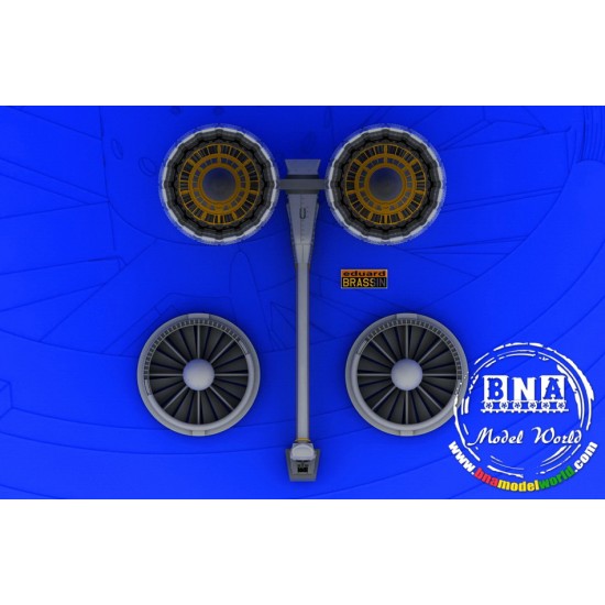 1/32 McDonnell Douglas F-4 Phantom II Exhaust Nozzles USN Late for Tamiya kit 1/32 McDonnell Douglas F-4 Phantom II Exhaust Nozzles USN Late for Tamiya kit