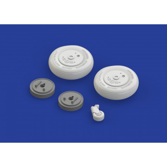 1/32 Mitsubishi A6M5c Zero Wheels Set for Hasegawa kit 1/32 Mitsubishi A6M5c Zero Wheels Set for Hasegawa kit