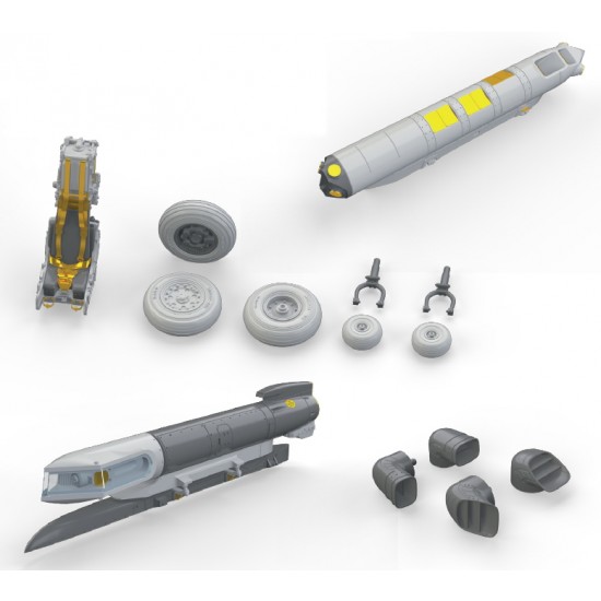 1/48 Harrier GR Mk.7/9 Accessories for Hasegawa kit 1/48 Harrier GR Mk.7/9 Accessories for Hasegawa kit