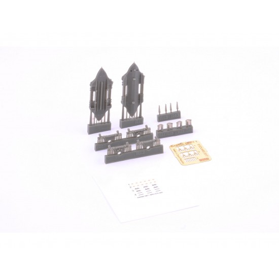 1/48 Bru-57A Rack Brassin Set 1/48 Bru-57A Rack Brassin Set